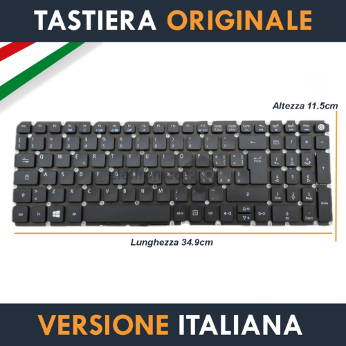 Tastiera Acer Aspire A515-52G-53Y9 Series Italiana Autentica per Notebook