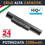 Batteria per Notebook Asus X53TA Alta Capacità