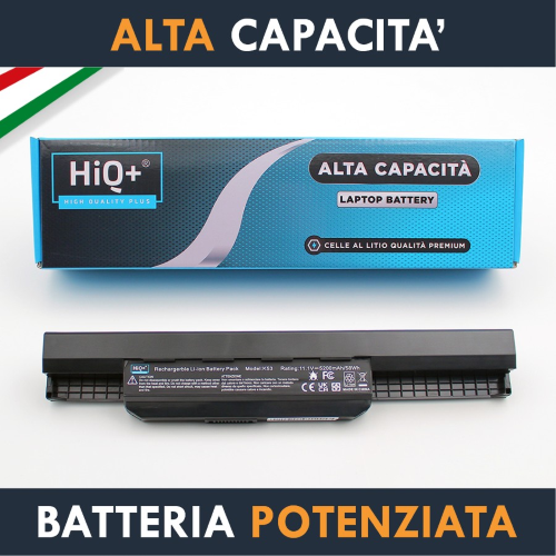 Batteria per Notebook Asus A32-K53 Alta Capacità