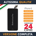 Apple iPhone 6 - A1549 A1586 A1589 - Display Completo Tasto Home Fotocamera Nero