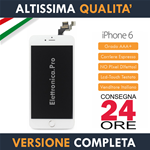 Apple iPhone 6 A1549 A1586 A1589 Display Completo Tasto Home Fotocamera Bianco