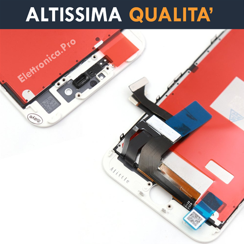 Display Apple iPhone 7 (7G) A1778 Schermo Lcd IPS Retina + Touch Screen Bianco