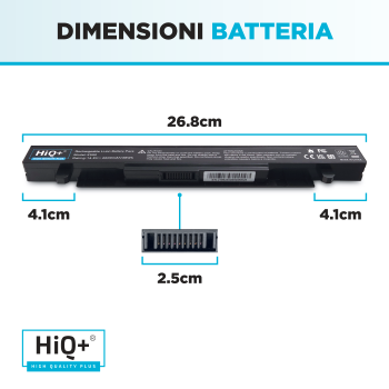 Batteria Alta Capacità per Asus R510 Series