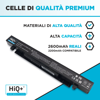 Batteria Alta Capacità per Asus A450LAV