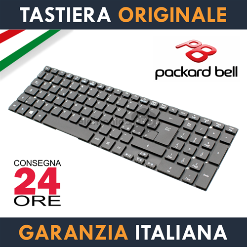 Tastiera Originale Packard Bell EasyNote P7YS0 Italiana Autentica al 100%