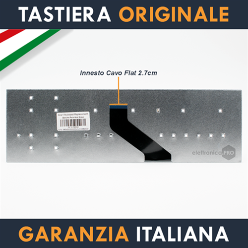 Tastiera Acer Aspire 5755-2313G50MNCS Originale - Italiana - Autentica al 100%