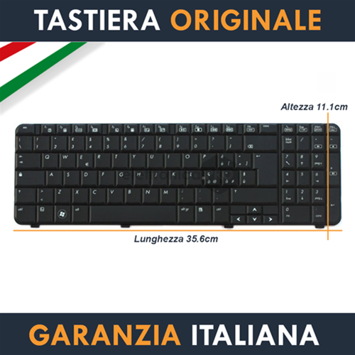 Tastiera Italiana per Notebook HP p/n compatibile 636376-061 697530-061