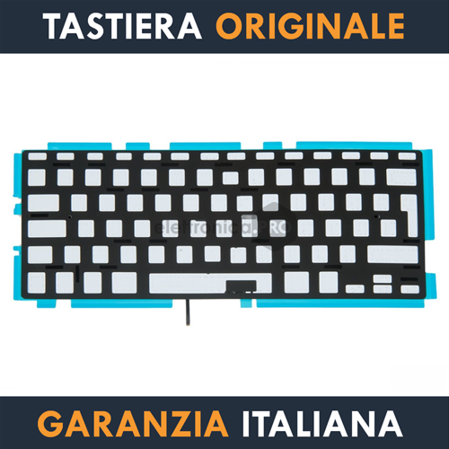 Tastiera Originale Apple MacBook Pro 13" Pollici A1278 Italiana Retroilluminata