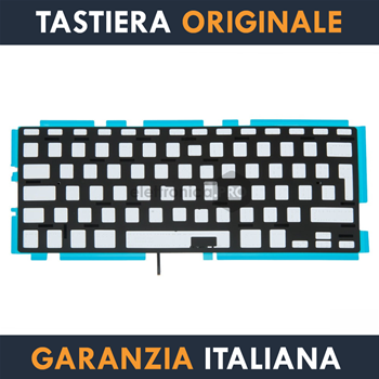 Tastiera Originale Apple MacBook Pro 13" Pollici A1278 Italiana Retroilluminata