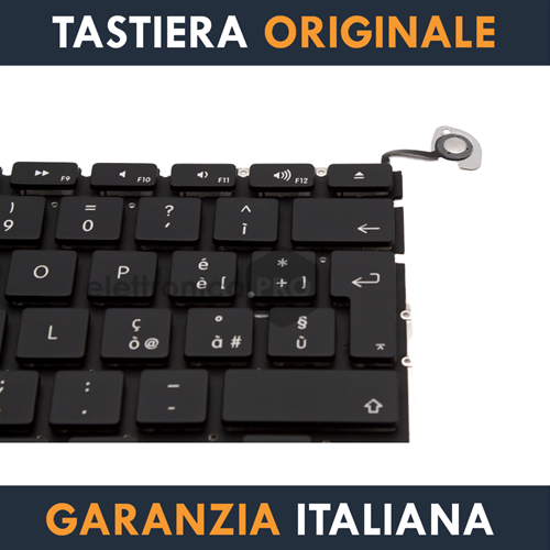 System-S Cover Per Tastiera Silicone Per MacBook Pro/Air 13/15/17 Pollici - Layout AZERTY Francese, Color Oro, Antipolvere - 4