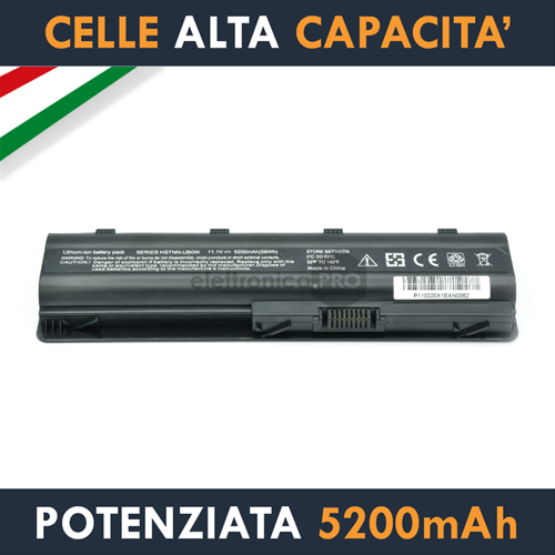Batteria per Notebook HP 593553-001 Alta Capacità