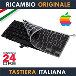 Tastiera Originale Apple MacBook Pro 13" Pollici A1278-A1279-A1280 Italiana + Protezione Ultra Slim