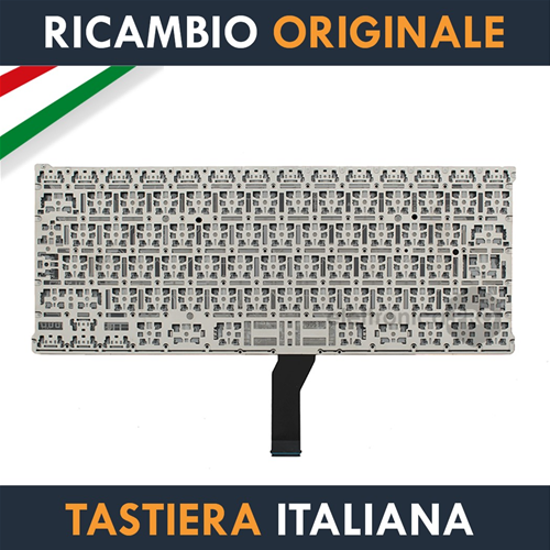 Tastiera Originale Apple MacBook Air 13" Pollici A1369 e A1466 Italiana + Protezione Ultra Slim