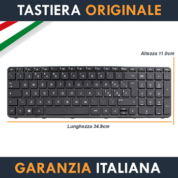 Tastiera Originale per Hp 15-R229NL Italiana per Notebook
